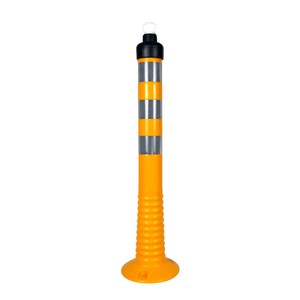 Juego de 75 delimitadores de seguridad amarillos de 8 cm - Product Image 2