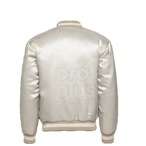 Chaqueta Casual Elegante para Hombre, de Satén, con Cuello Alto, Logotipo Frontal, Secado Rápido, Ecológica, Ligera, para Invierno - Product Image 2