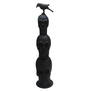 Jarrón de Mano de Esqueleto de Terror de Halloween, Botella de Resina Gótica de Zombi, Centro de Mesa Macabro para Decoración de Mesa de Fiesta de Casa Encantada. - Product Image 4