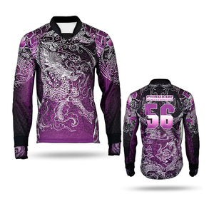 Jersey de Paintball de la sublimación por encargo del precio más barato de la llegada para las camisas al por mayor de la venta caliente - Product Image 4