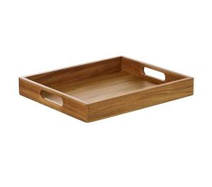 Bandeja de madera de diseño clásico para servir alimentos, de la más alta calidad, color marrón, bandeja para servir chocolates, la más vendida. - Product Image 3