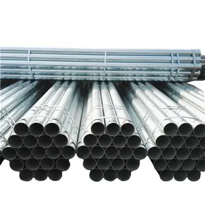 Gi Steel Pipe Schedule 40 60mm Manufacturers 1 2 Inch Welded Galvanized Steel Pipe Tube