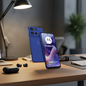 Teléfono Inteligente MOTO G56 5G con Pantalla Azul Deslumbrante Pantone de 6.72 Pulgadas, 256 GB de RAM, 8 GB de Almacenamiento, Batería de 5200 mAh, PB7Y0029SE - Product Image 3