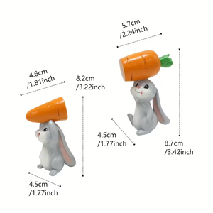 Statue de lapin anti-radis en <span class=keywords><strong>résine</strong></span> au prix d'usine, statue de lapin de Pâques, décoration de cour extérieure, <span class=keywords><strong>résine</strong></span> écologique - Product Image 6