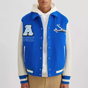 Chaqueta Bomber de Béisbol Ecológica para Hombre, Estilo Urbano, con Logotipo Frontal, Ropa Casual para Exteriores - Product Image 6