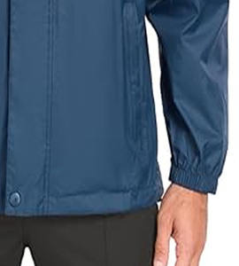 Chaqueta de lluvia de nuevo diseño de alta calidad 2025, chaqueta cortavientos para hombre, chaquetas de primavera impermeables para hombre subidas por Dress Sports - Product Image 3