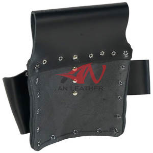 Nouveau stock Sac à outils d'électricien en cuir de qualité industrielle Finition robuste avec compartiments spacieux - Product Image 6