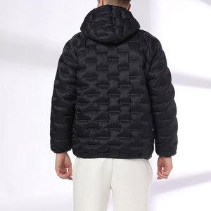 Chaqueta Acolchada para Hombre con Logotipo Personalizado, Chaqueta de Invierno con Bolsillo - Chaqueta Acolchada con Estampado Personalizado OEM - Product Image 3