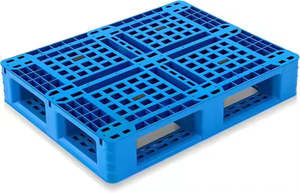 Paletas de plástico bidireccionales de alta calidad para uso en almacén y fábrica hechas de polipropileno y polietileno de alta resistencia - Product Image 2
