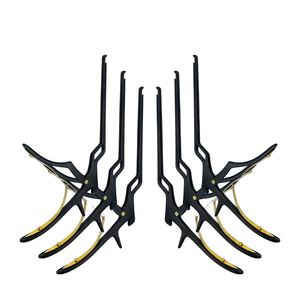 Ensemble d'instruments orthopédiques en acier inoxydable allemand enduit de couleur noire de haute qualité 6 pièces Kerrison Rongeurs - Product Image 6