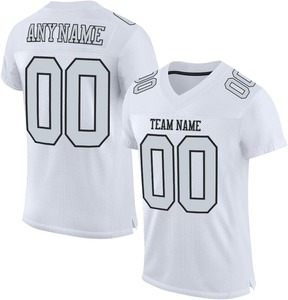 Uniformes de football personnalisés OEM 2026, respirants, séchage rapide, 100% polyester, logo et numéros d'équipe personnalisés, prix d'usine, vente en gros - Product Image 4