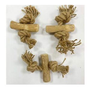 Jouets à mâcher pour chiens en bois de café naturel Produits pour animaux de compagnie écologiques du Vietnam pour chats emballés dans un sac de haute qualité - Product Image 6