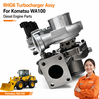 RHG6 Turbolader-Baugruppe Dieselmotor-Teile WA100 Radlader Baumaschinen Ersatzteile