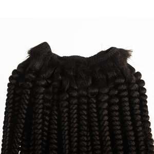 Extensiones de Cabello Sintético Liso de Alta Temperatura, Estilo Passion Twist, Venta Directa de Fábrica, Rizado Intenso - Product Image 1