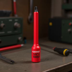 ประแจหกเหลี่ยม Hazet 3/8 นิ้ว แบบ TORX พร้อมฉนวนป้องกันไฟฟ้า 1000V ดีไซน์ทรงสี่เหลี่ยมยาว - Product Image 3