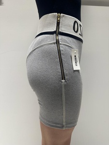 100% coton Shorts printemps été Style dames taille élastique poche luxueux broderie Sexy décontracté personnalisé coton Shorts - Product Image 3