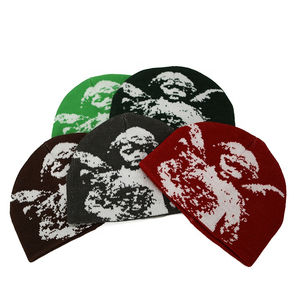 Gorro de Punto Jacquard de Invierno con Estampado Completo, Gorra Deportiva Resistente, Logotipo Personalizado Bordado, Sin Dobladillo, Unisex - Product Image 1