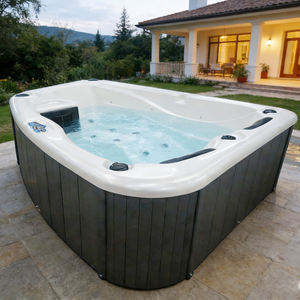 Luxe 2-persoons binnenwhirlpool massagebad van hoge kwaliteit jacuzzi hot <span class=keywords><strong>tub</strong></span> voor volwassenen & kinderen - Product Image 1