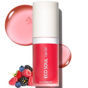 THESAEM Eco Soul Lip Oil 02 Berry, 0.21 fl oz - Product Image 1