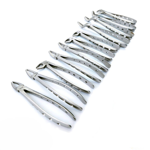 Forceps dentaire manuel universel en acier inoxydable pour l'extraction des dents des adultes et des enfants - Product Image 4