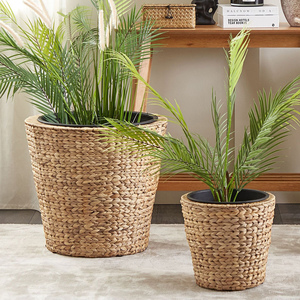 Maceta de Jacinto de Agua, Precio Bajo, Macetas Tejidas Naturales, Cesta para Plantas, Decoración de Jardín - Product Image 4