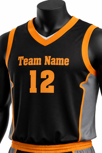 Uniformes de basketball brodés et thermocollés à séchage rapide pour l'entraînement, vente en gros usine - Product Image 4