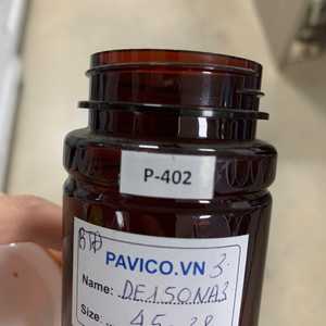 Botella de pastillas de plástico PET ámbar de 150cc con tapón de rosca para embalaje de suplemento de tableta de cápsula de vitamina - Product Image 4