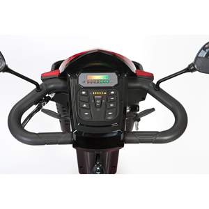 Scooter de Movilidad Viper 8mph Homologado para Carretera con Manillar Hidráulico, Asiento Ergonómico, Autonomía de 25 Millas, Suspensión Completa y Ruedas de Aleación de 14 Pulgadas - Product Image 4