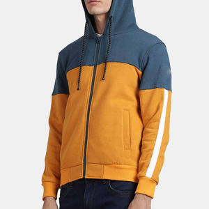 Nouveau prix de gros, logo personnalisé, sweat-shirts à fermeture éclair pour hommes, services OEM, sweat-shirts à fermeture éclair pour hommes les plus vendus, légers, faible MOQ, en vente - Product Image 3