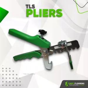 TLS คีม5ชิ้นพลาสติกที่ทันสมัยสำหรับระบบปรับระดับกระเบื้องความหนา1มม. คลิปปรับระดับพื้นพอร์ซเลนและสเปเซอร์ - Product Image 1