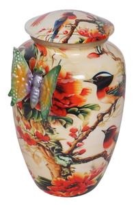 โกศบรรจุอัฐิแบบคลาสสิก พร้อมการตกแต่งด้วยอะลูมิเนียมแบบธรรมชาติ สำหรับงานศพ ตกแต่งภายในบ้าน ขายดี ราคาดีที่สุด - Product Image 2