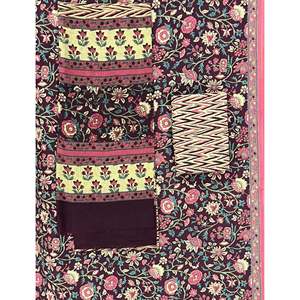Unstitched Mulmul Dupatta Shekhawati <b>Block</b> <b>Printed</b> Pakistani Dress Salwar Kameez Choli Lehenga Choli Suit - Product Image 1