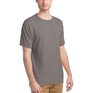 Camiseta unisex algodón poliéster transpirable ligero ropa casual moda bordado impresión logo elegante a granel bajo MOQ - Product Image 1