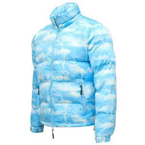 Veste matelassée fine à capuche imperméable jaune d'hiver de marque de luxe à la mode 2025 Vêtements décontractés pour hommes Vêtements chauds - Product Image 5