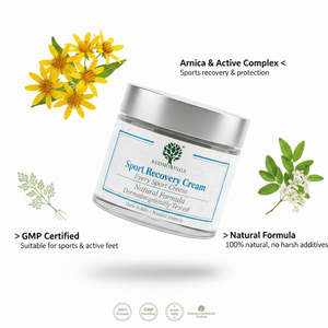 Crème Sportive 100ml Formule Naturelle de Récupération Sportive Testée Dermatologiquement OEM Marque Privée Italie RedMoringa Herbal Body - Product Image 3