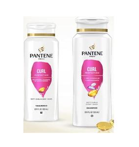 Pantene PRO V Curl Perfection Champú 12 Onzas Dos Paquetes Hidratante Cuidado del Cabello Para Cabello Rizado Barato - Product Image 1