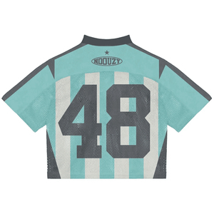 2025 Custom Oversize American Streetwear Mesh Football Jersey Hombres Mesh Practice Jersey American Football Jerseys MeSH - Product Image 6