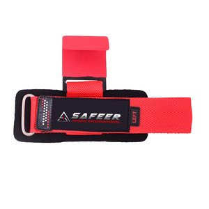 Ganchos de agarre de levantamiento de potencia de neopreno 2025 con logotipo personalizado para dominadas de ejercicio físico con función de protección de Palma - Product Image 4