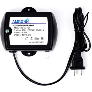 เครื่องกำเนิดโอโซนพลาสติก SPA-124 110V/120V 100 มก. เครื่องโอโซเนเตอร์สำหรับบำบัดน้ำ อ่างแช่น้ำเย็น อุปกรณ์สปา รุ่น SPA Tubs - Product Image 3