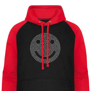 Novedad: Sudaderas con capucha ajustables para hombre con pedrería, las más vendidas, personalizadas, de moda, con cordón de mariposa, lisas teñidas, de forro polar para invierno. - Product Image 3