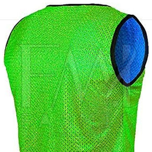 Bavoirs en maille d'entraînement de haute qualité pour le basket-ball et le football bavoirs réversibles de couleur personnalisée avec vêtements d'entraînement double face - Product Image 6