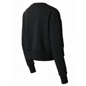 เสื้อสเวตเชิ้ตผู้หญิงสีดำพิมพ์โลโก้ตามสั่ง ขายดี ใส่สบาย อบอุ่นสำหรับฤดูหนาว สไตล์ไฮสตรีท เป็นมิตรกับสิ่งแวดล้อม เสื้อสเวตเชิ้ตผู้หญิงสำหรับใส่เป็นเสื้อนอก - Product Image 2