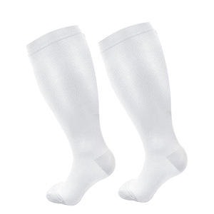 <span class=keywords><strong>Bas</strong></span> de compression taille extra-large, chaussettes de sport élastiques pour les jambes - Product Image 6