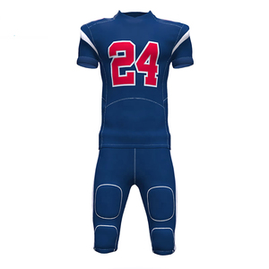 2025 nouvelle vente chaude maillot d'entraînement de Football américain blanc 100% Polyester hommes portent des uniformes de Football - Product Image 1