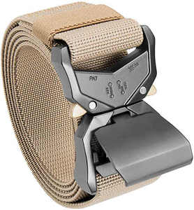 Ceinture tactique personnalisée pour l'extérieur Sangle en nylon réglable robuste Boucle utilitaire Design Coupe confortable Vente en gros en usine - Product Image 2