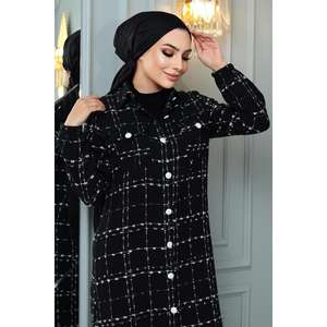 Abrigo con botones para mujer - Product Image 6