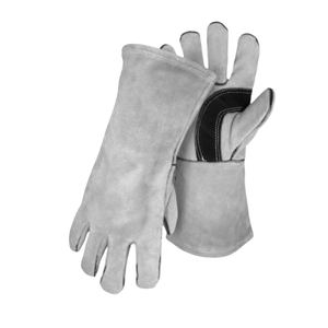 Nouveaux gants de soudage en cuir de concepteur de logo personnalisé Accessoires de luxe pour les gants en cuir des hommes - Product Image 5