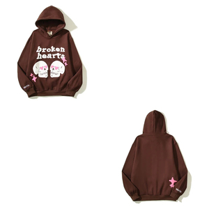 Jersey con capucha clásico de Pakistán al por mayor, logotipo personalizado, talla grande, algodón de talla grande para hombre, Sudadera con capucha con estampado en 3D para invierno - Product Image 6