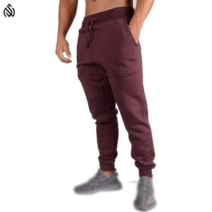 Pantalon de survêtement de gymnastique pour hommes personnalisé solide conique avec taille élastique taille moyenne-Fabriqué au Pakistan Ventes en gros - Product Image 5