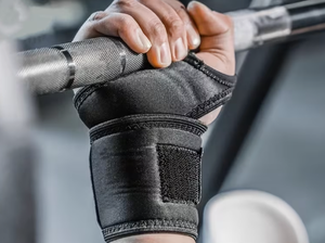 Attelle de poignet réglable légère en néoprène avec fermeture auto-agrippante – Protection professionnelle unisexe pour l'entraînement musculaire - Product Image 6